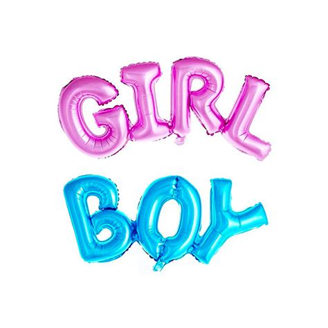 boy  girl balloon gender reveal balloons  baby shower gender