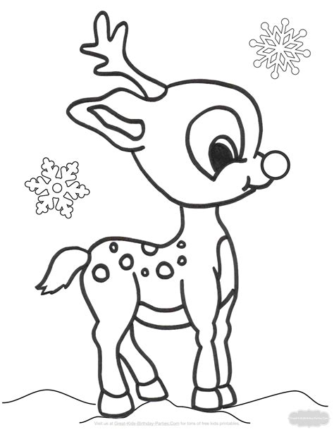 cute christmas coloring pages  getdrawings