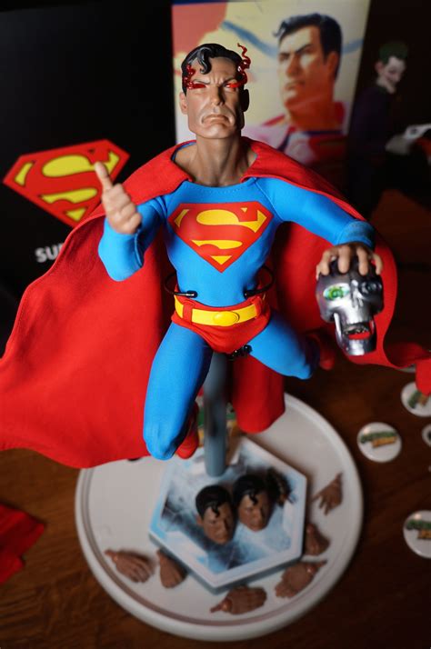 awesome toy picks superman sixth scale figure  sideshow collectibles