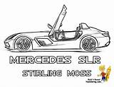 Mclaren Benz Slr Stirling Yescoloring Bugatti Ausmalbilder Supercars Aston Malvorlagen Rennautos Lengkap Koenigsegg Wow sketch template