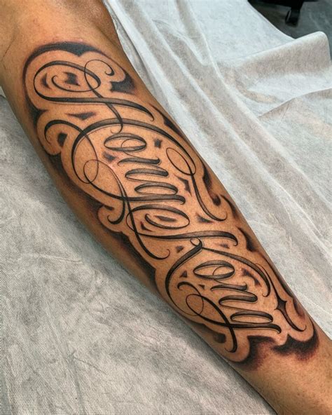 gangster tattoo fonts ideas   blow  mind