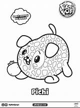 Pops Pikmi Colouring Ins Color Sheet sketch template