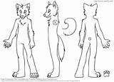 Fursuit Furry Base Template Draw Drawing Ref Sheet Fursona Blank Reference Use Character Head Dog Wolf Lineart Cat Canine Anthro sketch template