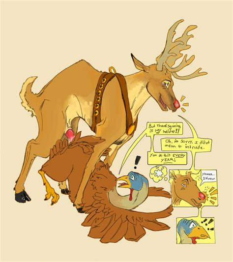 rule 34 christmas reindeer rudolph thanksgiving turkey 635468