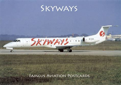 famgus aviation postcards skyways