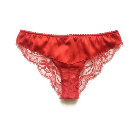 silk red panties red lace panties lace brief lace tanga red