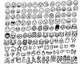 Emoticon Emojis Caca Liste sketch template