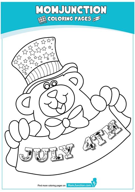 print coloring image   july coloring pages  printable