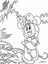 Minnie sketch template