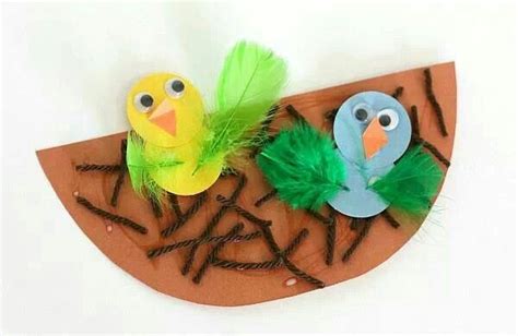 bird crafts spring crafts  kids bird