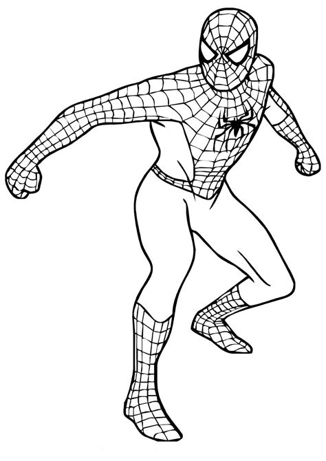 top  ausmalbilder spiderman zum ausdrucken kostenlos  kids