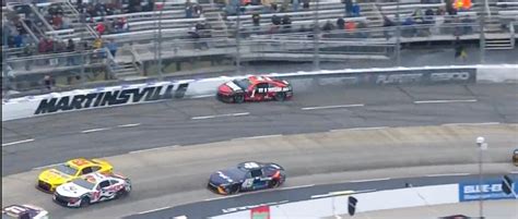 ross chastain drove   wall    lap pass