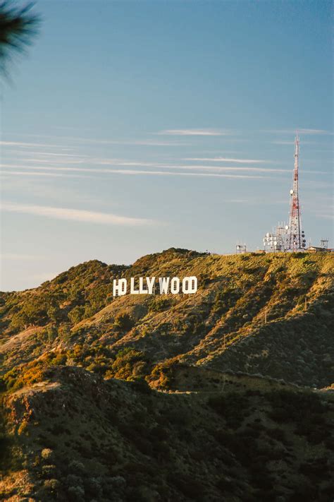 hollywood sign   hill wallpaperscom