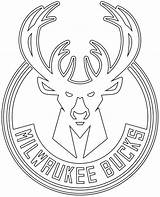 Bucks Milwaukee Kolorowanka Kolorowanki Topcoloringpages Nba sketch template