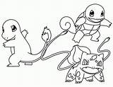 Pokemons sketch template