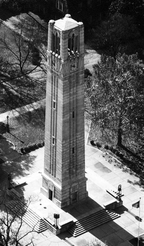 memorial bell tower   completed  century   start nc state university libraries