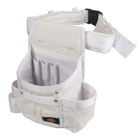 dickies  pocket utility pouch construction tool holder white