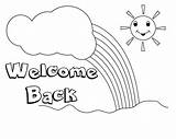 Welcome Coloring Back Pages Printable Print Cards School Sheets Kids Mom Freecoloring Choose Board sketch template