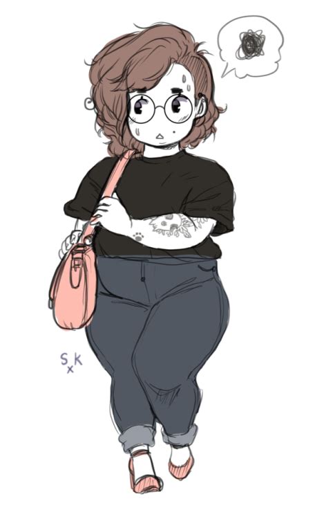 Pin On Chubby Girl Character Design References