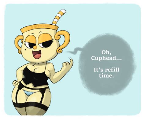 Rule 34 Cuphead Game Female Lingerie Mragrodolce Ms Chalice Solo
