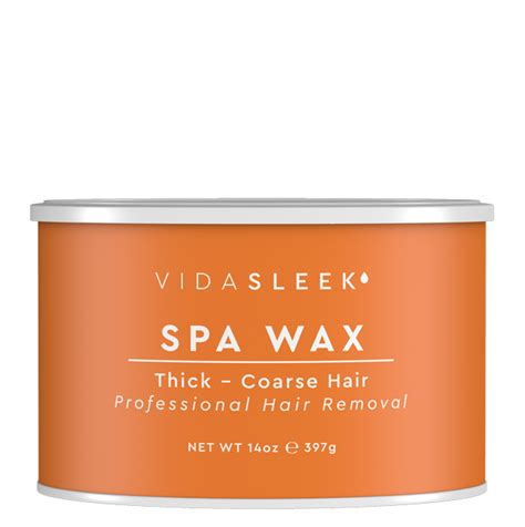 professional hair removal spa wax  oz tin vidasleek