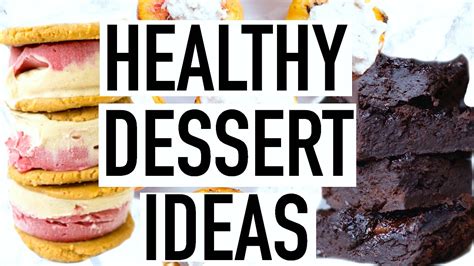 Healthy Dessert Ideas Quick And Easy Youtube