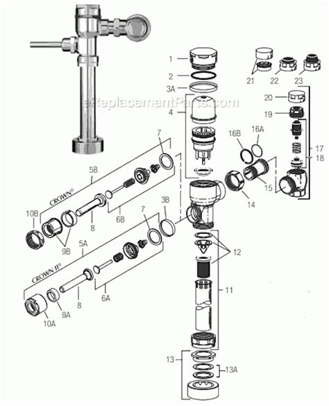 sloan optima urinal flush valve parts reviewmotorsco