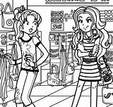 Dork Diaries Nikki Mackenzie Coloring Pages Printable Runs Into Diary Characters Print Color Printables Posters Online Wallpaper Fanpop Library Book sketch template
