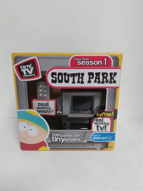 Tiny Tv Classics South Park Edition Real Working Mini Television New