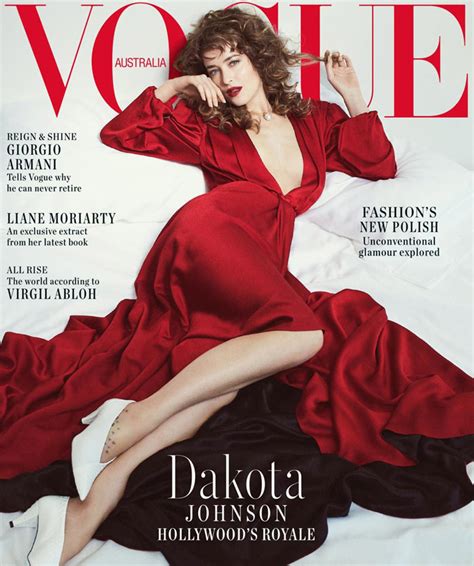 Dakota Johnson Covers Vogue Australia S October Issue In