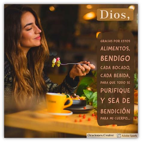 Oraciones Center Oración De Los Alimentos Con Gratitud A Dios