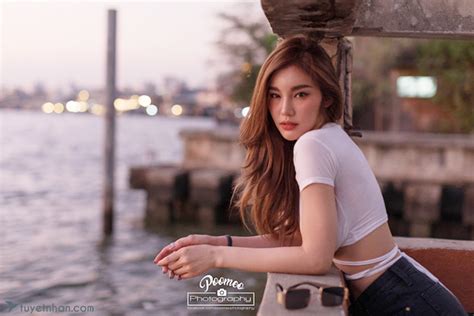 Hot Beautiful Girl On Street Thailand Model Jarunan Tavepanya Ảnh đẹp