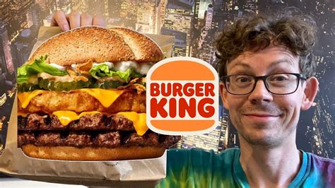 burger king cheesy roesti lover beef im test youtube