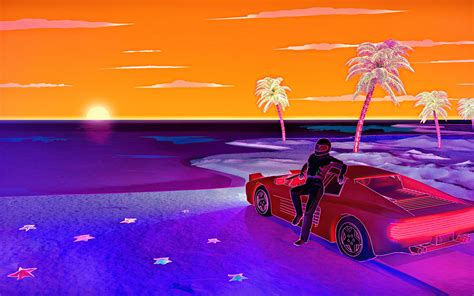 car racer sunset beach  resolution hd  wallpapers