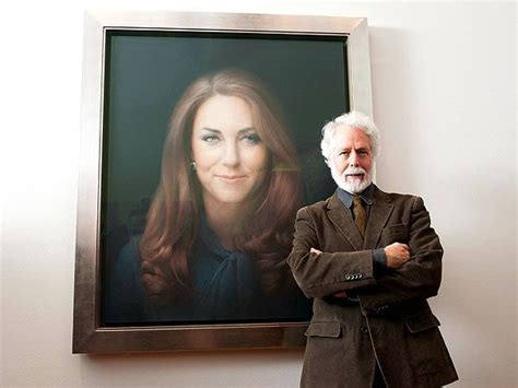 kates official portrait artist defends criticized painting  hes