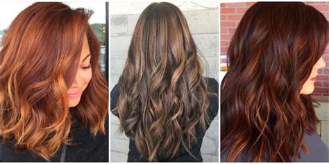 10 Hair Colors Inspired By Fall Fall Hair Colors 2017