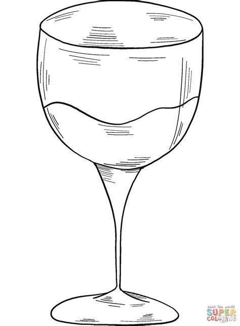 Ausmalbild Glas Wein Ausmalbilder Kostenlos Zum Ausdrucken
