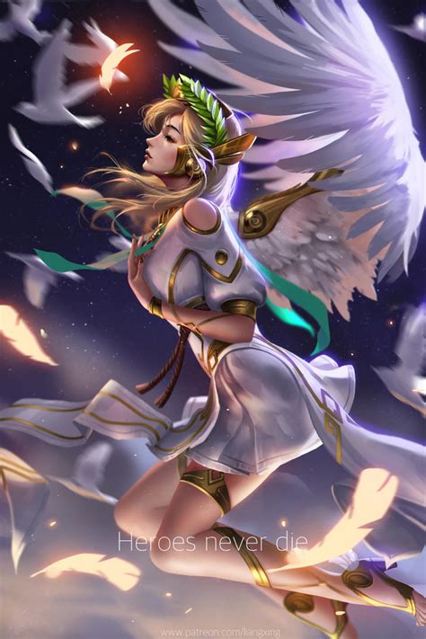 winged victory by liang xing on deviantart