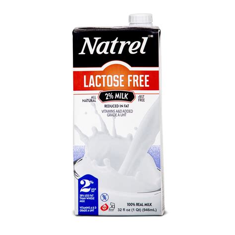 natrel  lactose  shelf stable milk  oz  pack walmartcom