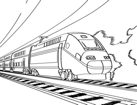 high speed train coloring page  printable coloring pages  kids