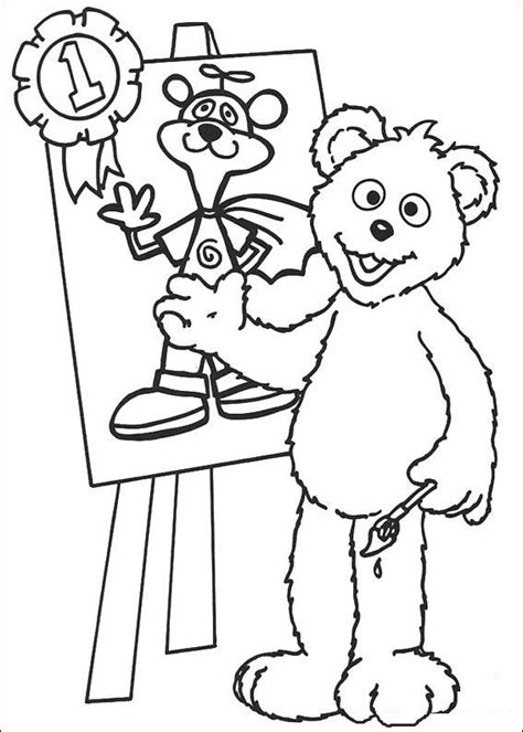 printable coloring pages baby sesame street