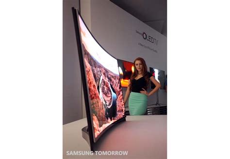 Samsung’s Curved Oled Tv Receives World’s First Picture
