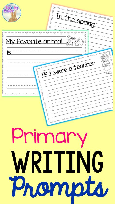 printable writing prompts  elementary students