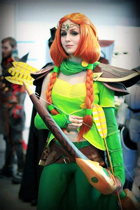 Windranger Dota 2 The Northern Wind By Ver1sa On