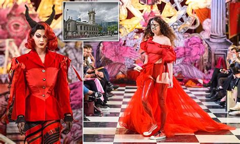 bishop s blast at satanic london fashion week show daily mail online
