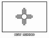 Flagge Mexikanische sketch template