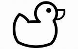 Rubber Duck Coloring Dibujo sketch template