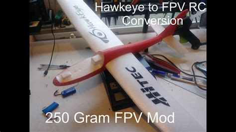 fpv glider conversion youtube