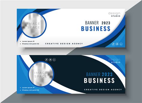 set   professional corporate business banners design   vector art stock