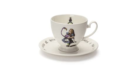 vintage alice in wonderland teacup with saucer 45 ts for wives popsugar love and sex